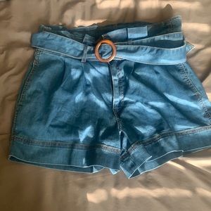 High waisted shorts
